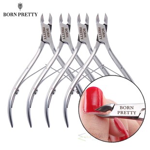 Nipper Scissor Nail Cuticle Born Pretty Silver Plier Dead-Sk