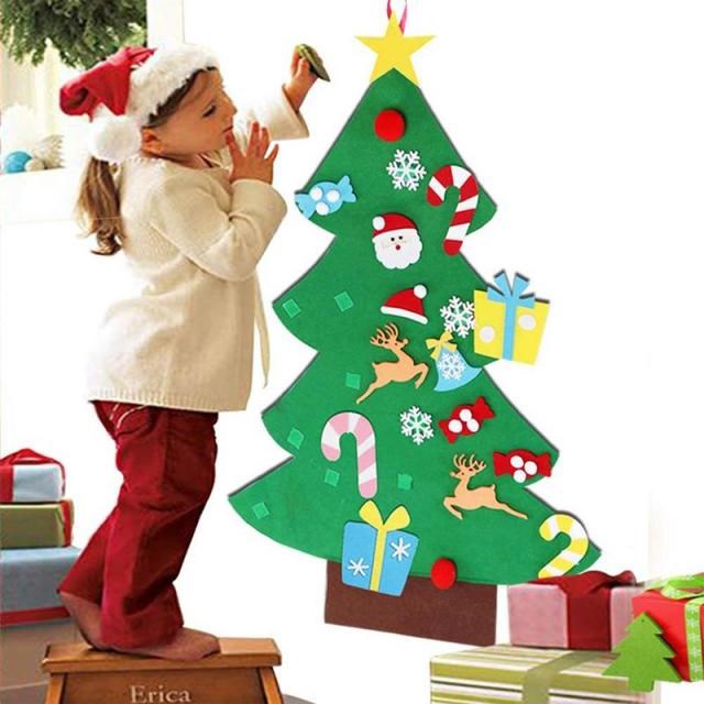 diy felt christmas tree merry christmas decorations for home
