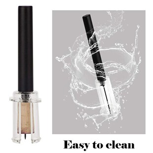 Bottle Wing Corkscrew Cork Remover Air Pump Wine Opener, One