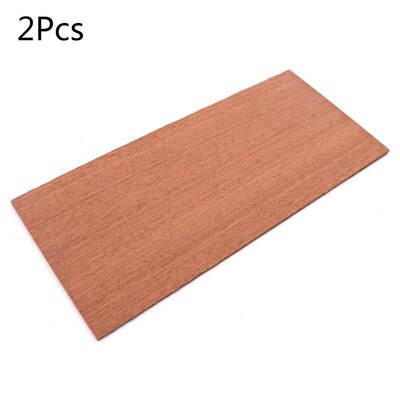 2 Pcs/set Guitar Parts Headplate Wood for Luthier DIY Guitar