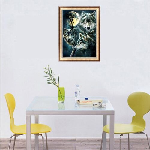 Wolf 5D Full Diamond Embroidery Painting DIY Cross Stitch Ki