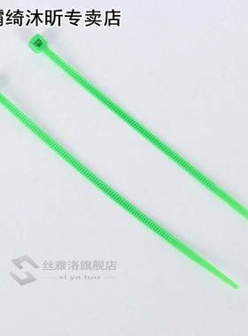100PCS Emulational Green Cable Ties Zip Tie Wraps 适用于 Art