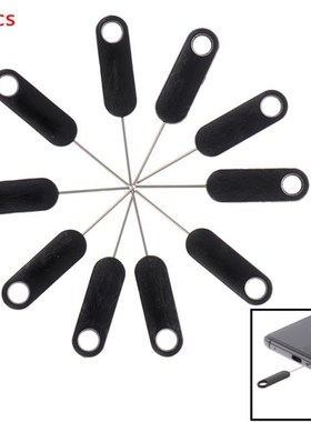 10Pcs Universal SIM Card Tray Pin Ejecting Removal Needle Op