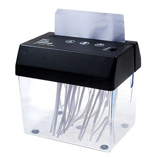 Mini Electric Shredder Portable Paper Shredder USB Battery O