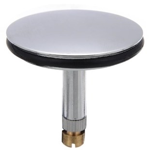 1pc 43mm Bathtub Plug Replacement Bath Waste Plug Flat Seal