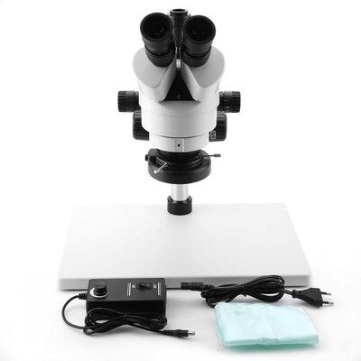 Stereo Microscope 3.5X-90X Trinocular Stereo Zoom Microscope