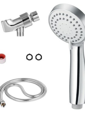 3 Modes Rain Shower Head Holder Set High Pressure Showerhead