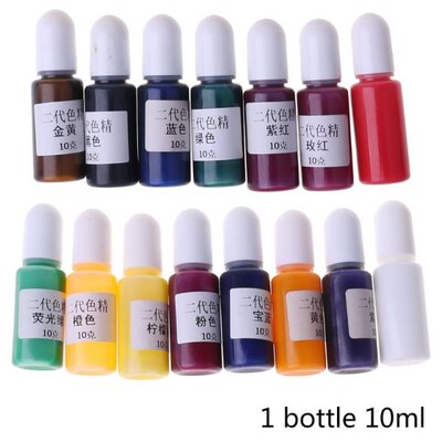 15 Colors Epoxy Pigment Translucent Liquid Resin Colorant Ea