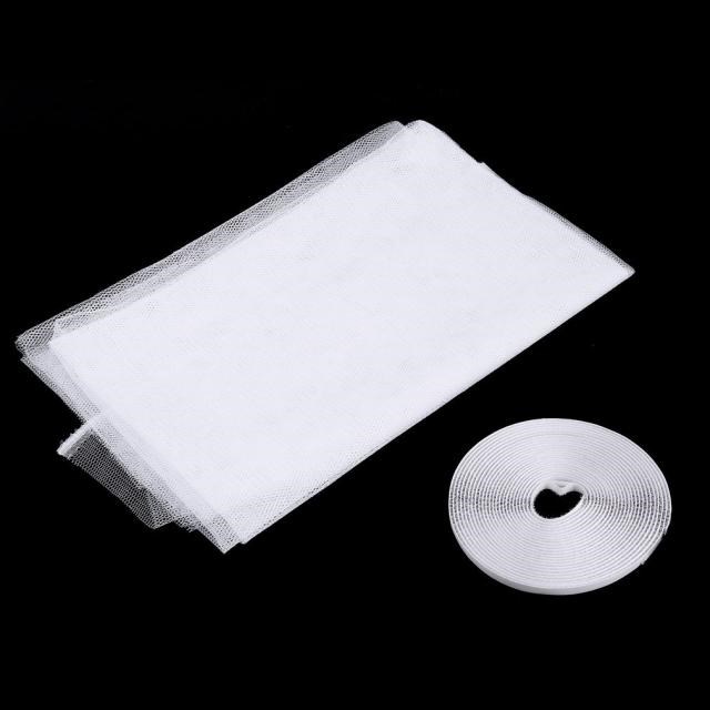 1.5x1.3 M Window Door Screen DIY Flyscreen Curtain Insect Sc