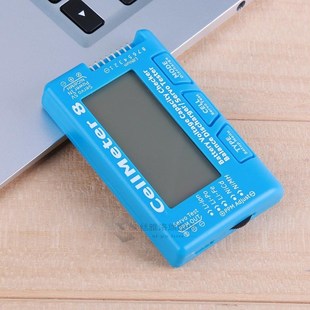 Digital Battery Checker ABS RC Cell Meter 8 Capacity Checker