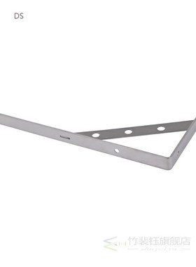 2pcs Stainless Steel  Brackets 12 Inch Floating Shelves Trip