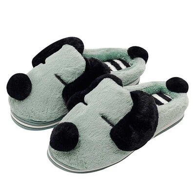 Cotton slipper man autumn winter indoor warm home thick