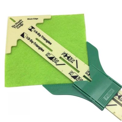 Double-color Ruler Patchwork Feet Tailor Yardstick Cutting Q