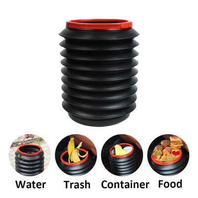 4L Car Collapsible Buckets Vehicle-Mounted Buckets Telescopi