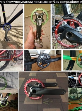 oval Narrow Wide Chainring MTB Mountain bike bicycle 104BCD