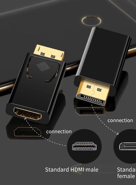 2021 Stable DP To HDMI Converter Adpter Display Port Display