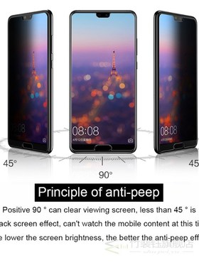 Privacy Screen Protector Case For HuaWei mate 10 mate 20 P9