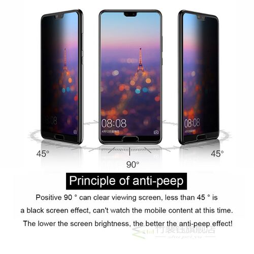Privacy Screen Protector Case For HuaWei mate 10 mate 20 P9