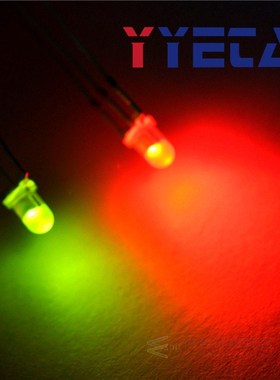 YongYeTai LED 3MM round red and green common cathode mist fr
