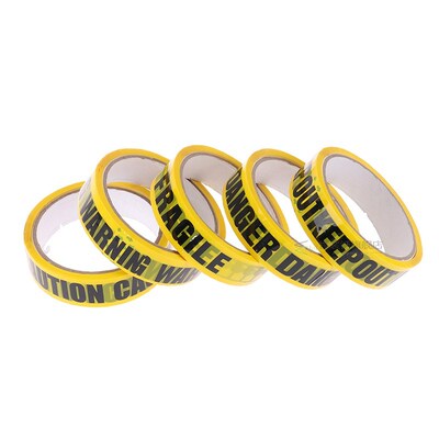 Hot sale 1Roll Warning Tape Danger Caution Fragile Barrier R