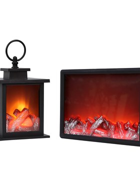 Christmas Decoration 6 Hours Timer Super Bright LEDs Firepla