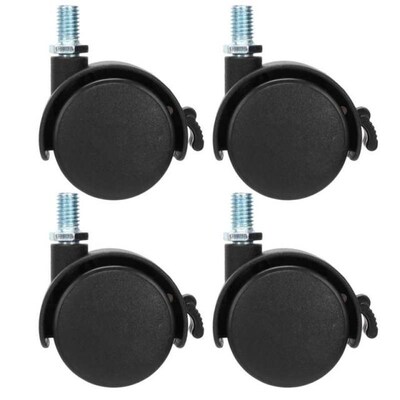 Cabinet Caster Universal Caste PU Plastic for Bookshelves fo