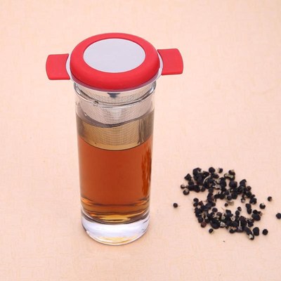 Stainless Steel Filter Mesh Tea Leaf Spice Filter Drinkware