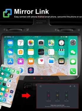 2din Android Car Radio 8'' Autoradio Multimedia Player GPS M