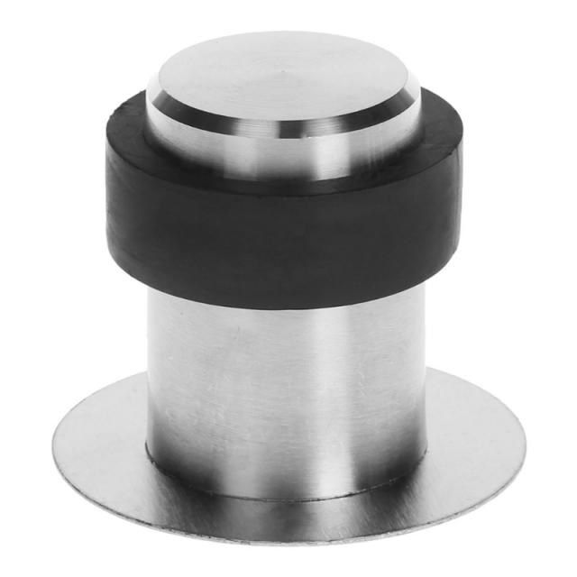anti-collision stainless steel rubber stopper round floor mo