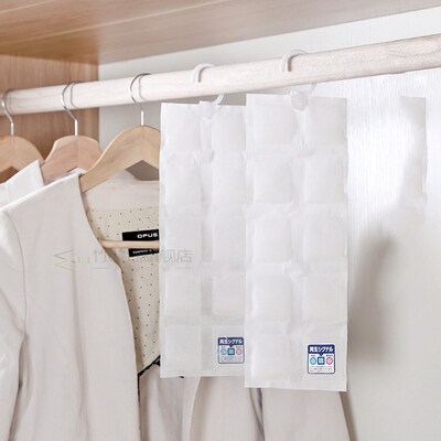 Hang Desiccant gel silica tape reuse kitchen moisture absorb