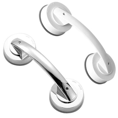 Suction Cup Shower Handle Anti-Slip Plastic No Drilling Safe