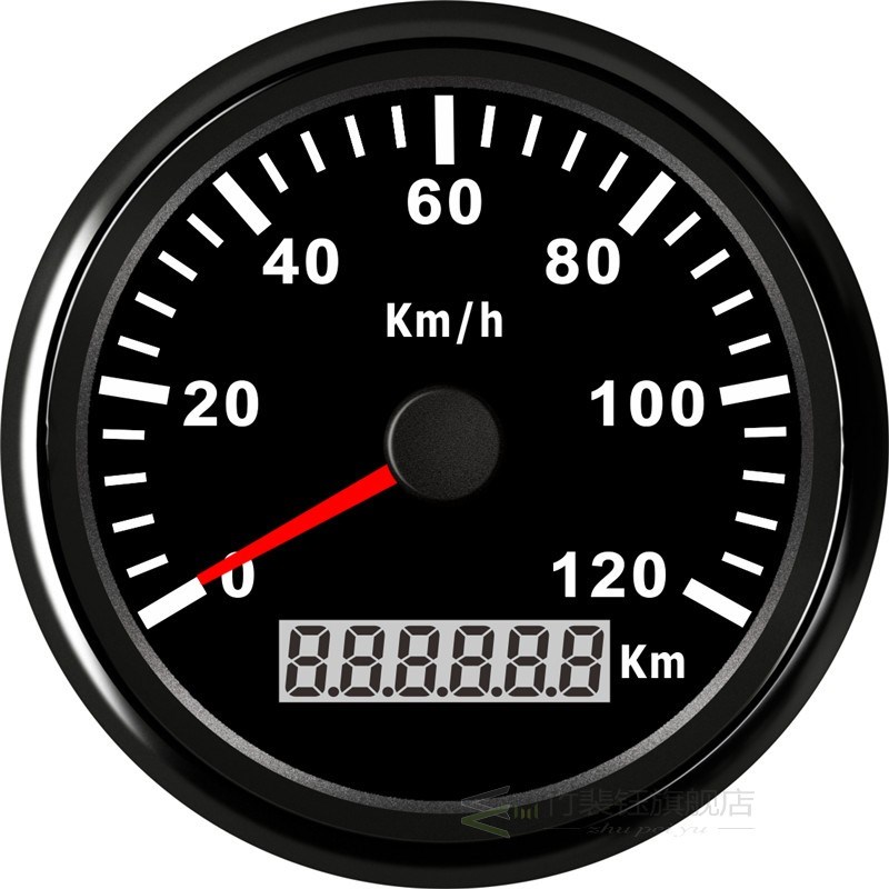 85mm 120KMH GPS Speedometer odometer waterproof IP67 Gauge S