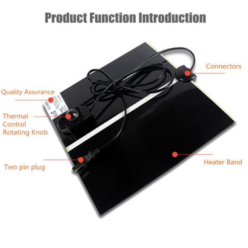 1Pc Reptile Heating Mat Adjustable Temperature Controller Br