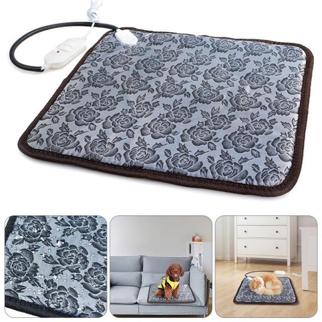 Dog Bed Adjustable Heating Pet Pads Dog Blanket  Bed Pet