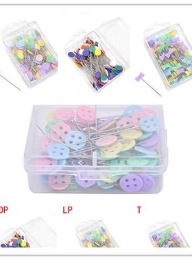 Sewing Accessories Patchwork Flower/Bow tie/Button Pins Sewi