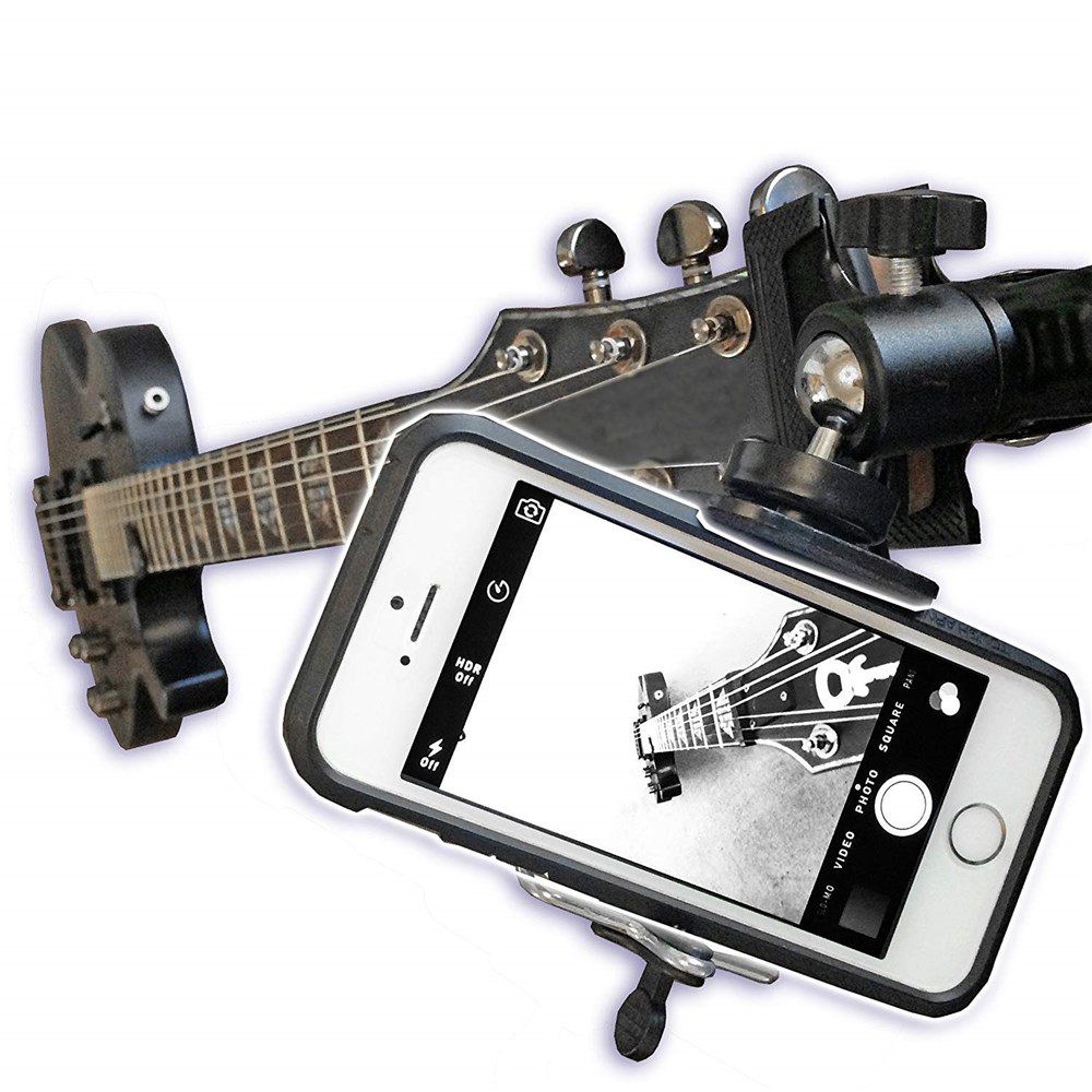 Guitar kulele Smartphone Fixation Mount Holder for Gopro Act