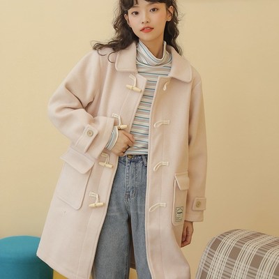 Winter 2021 new mid-length woolen coat lady