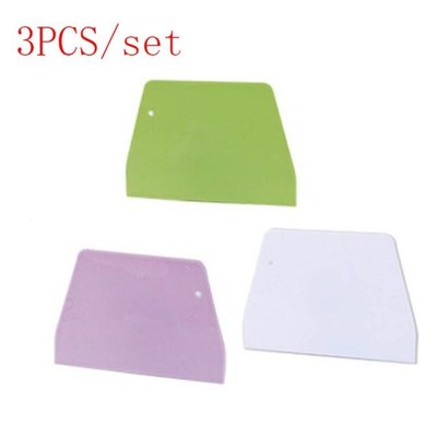 3PCS /set Plastic Dough Pizza Cutter Pastry Large Slicer Bla