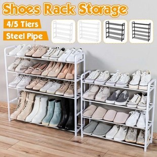 Multilayer DIY Assembly Shoe Rack Space Saving Stand Footwea