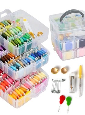 Embroidery Floss with Organizer Kit Include 150 Colors Strin