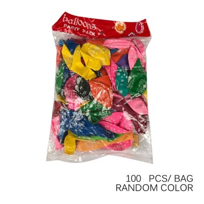 100 PCS Big Latex balloon Merry Christmas printed Festival H