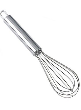 Baking Tools Stainless Steel 8/12-Inch Manual Egg Beater Kit