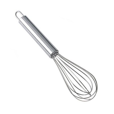 Baking Tools Stainless Steel 8/12-Inch Manual Egg Beater Kit