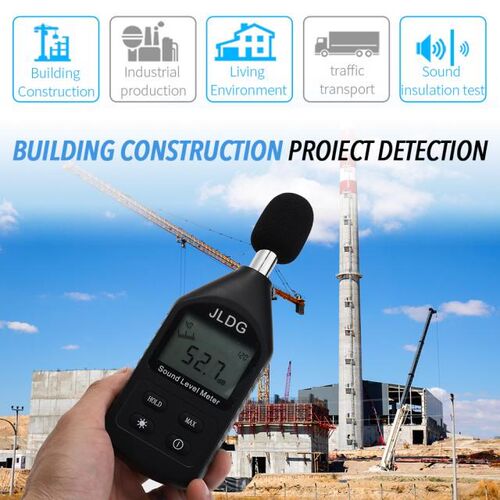 Mini Audio Sound Level Meter Decibel Monitor 30dB-130dB Clea