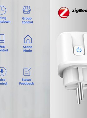 16A EU Smart Wifi Power Plug With Power Monitor Smart Home Z