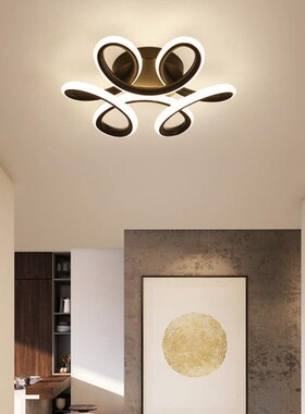Smuxi LED Ceiling Lights For Living Room 16W Warm White Colo