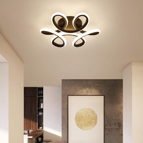 Smuxi LED Ceiling Lights For Living Room 16W Warm White Colo