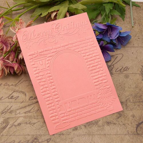 Plastic Embossing  Template Molds DIY Scrapbooking Paper Pho