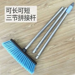 long handle single brile broom broom to sweep the wa