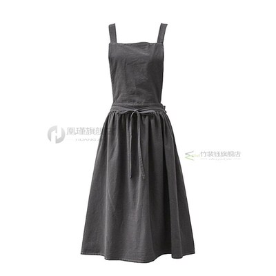 Nordic Simple Florist Apron Cotton Linen Gardening Coffee sh